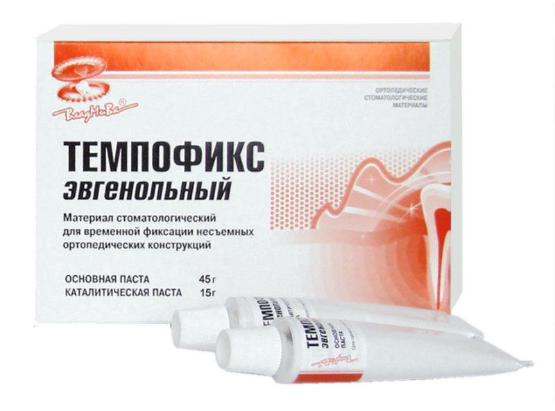 Темпофикс паста для врем/фиксации 50г/15г