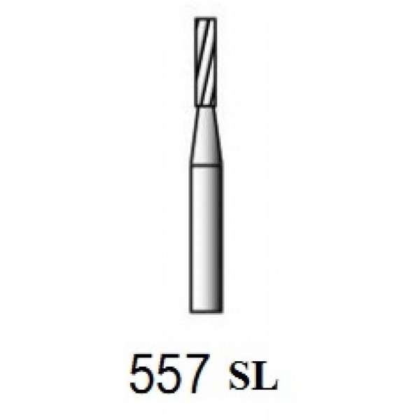 Бор ТВС турбинный FG 557SL цилиндр хирургической длины D-10