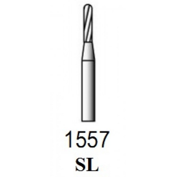 Бор ТВС турбинный FG 1557SL цилиндр закругленный D-10