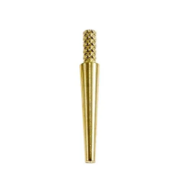 Штифт DOWEL-PIN латунный, №1 длина 20мм для разборной модели, 100шт,D1,95-15мм 
