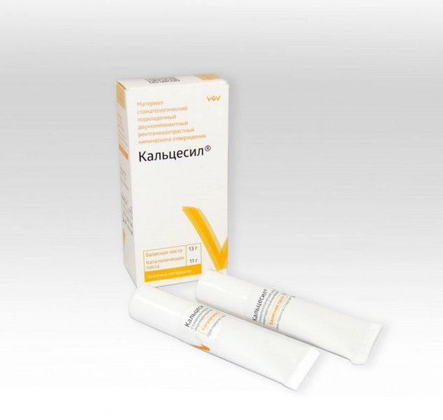  Кальцесил - двухкомпонентный (13 г + 11 г) Са - содержащий